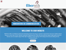 Tablet Screenshot of fibertechqatar.com